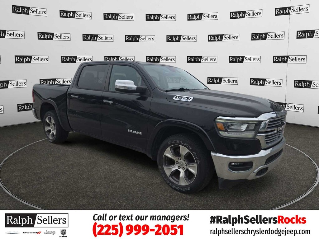 Used 2021 Ram 1500 Laramie 4x2 Crew Cab 57 Box Truck