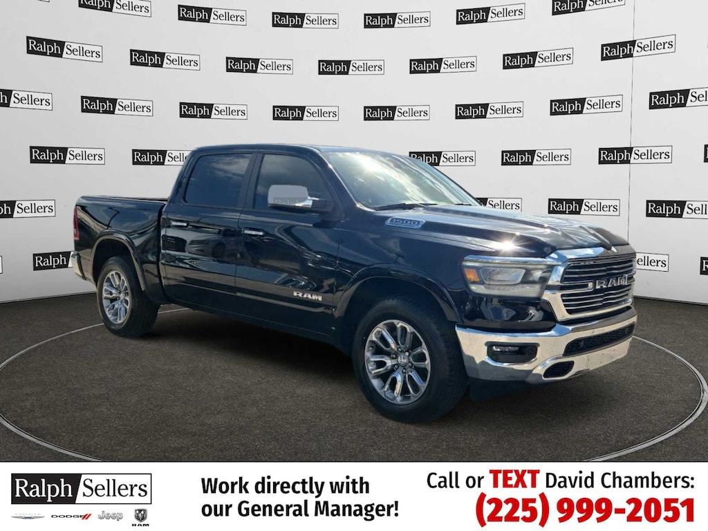 Used 2022 Ram 1500 Laramie 4x4 Crew Cab 57 Box Truck