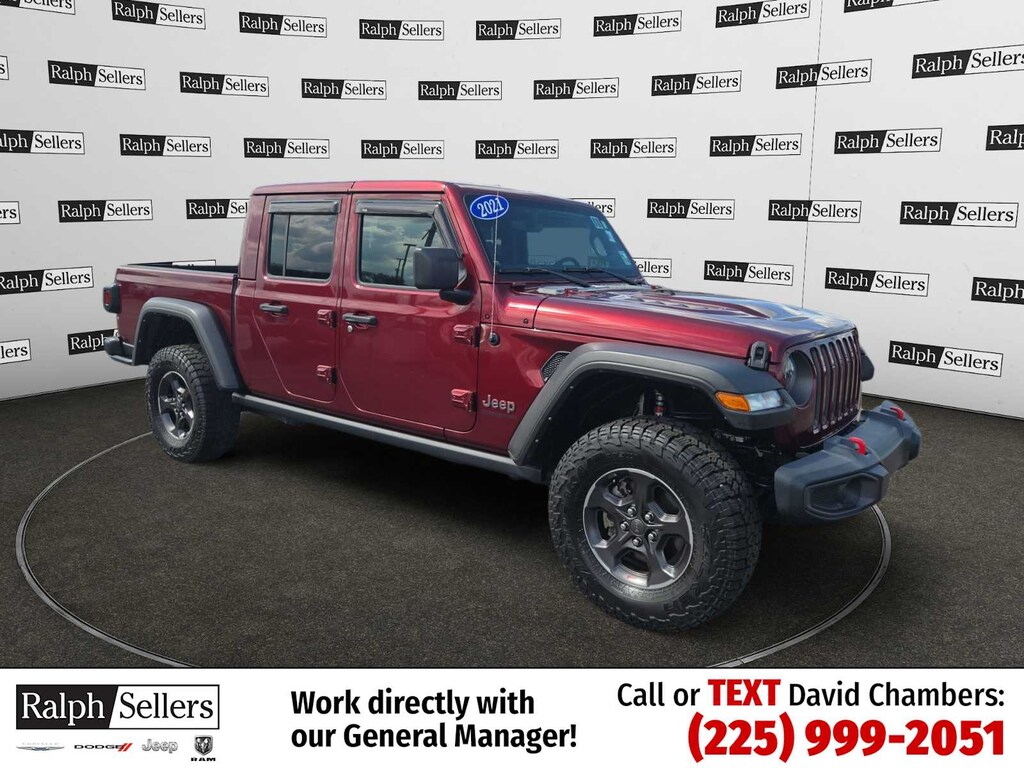 Used 2021 Jeep Gladiator Rubicon 4x4 Truck
