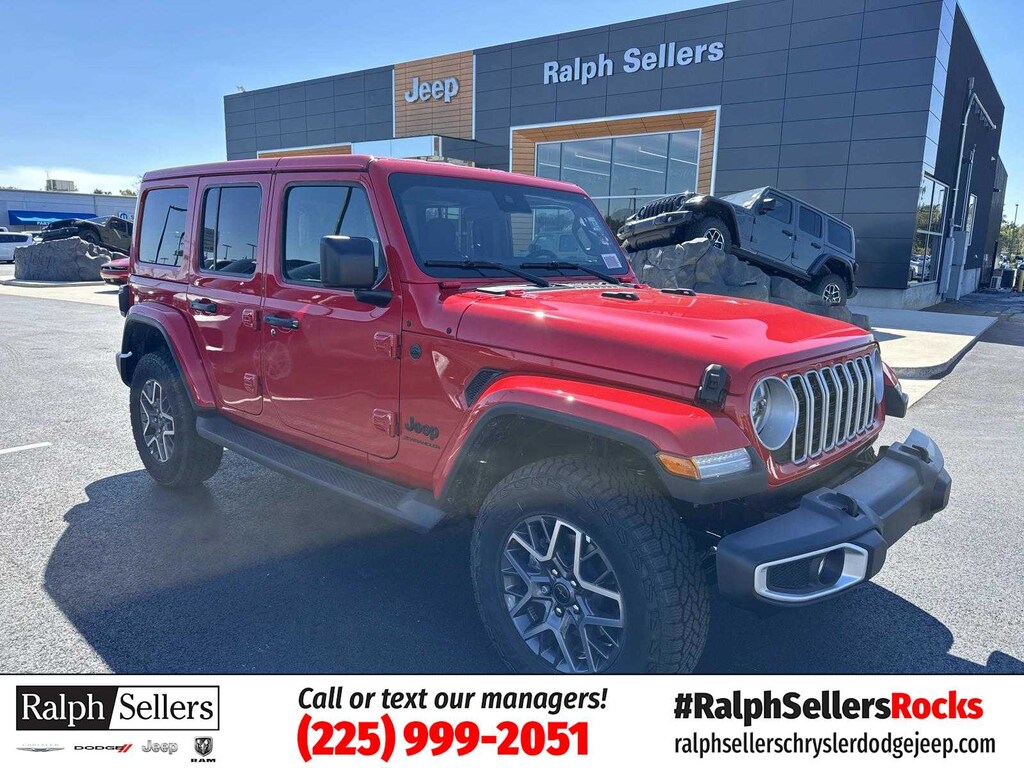 New 2025 Jeep Wrangler 4dr Sahara 4x4 Sport Utility
