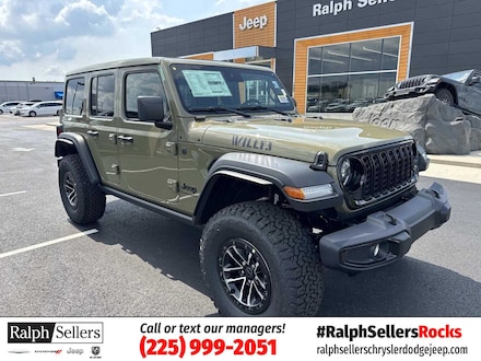 2025 Jeep Wrangler 4dr Willys 4x4 Sport Utility