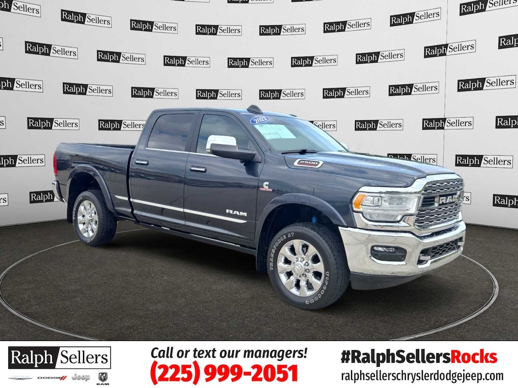 Used 2021 Ram 2500 Limited 4x4 Crew Cab 64 Box Truck