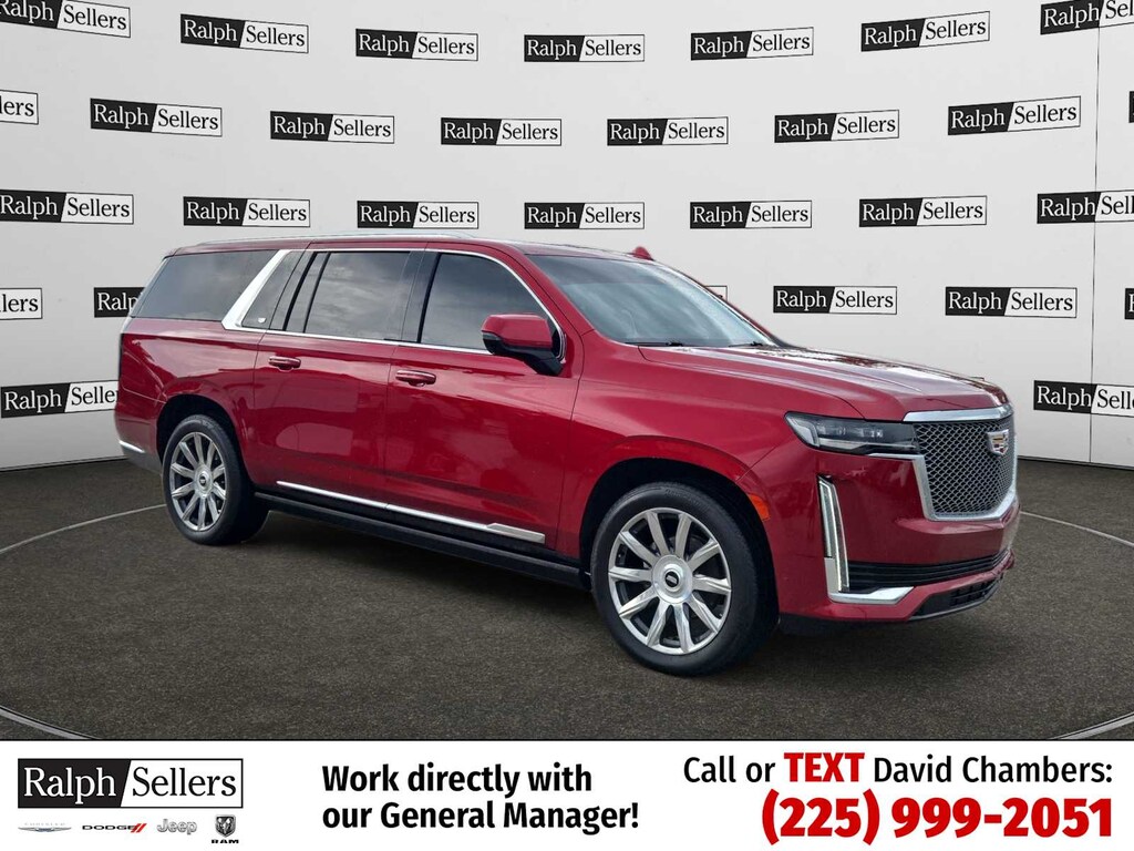 Used 2023 Cadillac Escalade ESV 4WD Premium Luxury Platinum SUV
