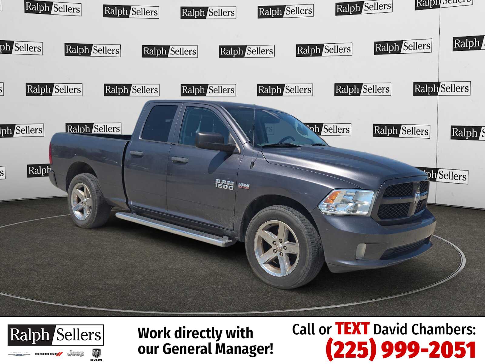 Used 2016 RAM Ram 1500 Pickup Express with VIN 1C6RR6FT1GS421376 for sale in Gonzales, LA