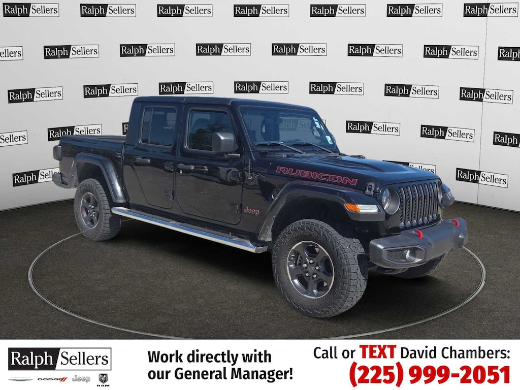 Certified 2023 Jeep Gladiator Rubicon 4x4 Truck