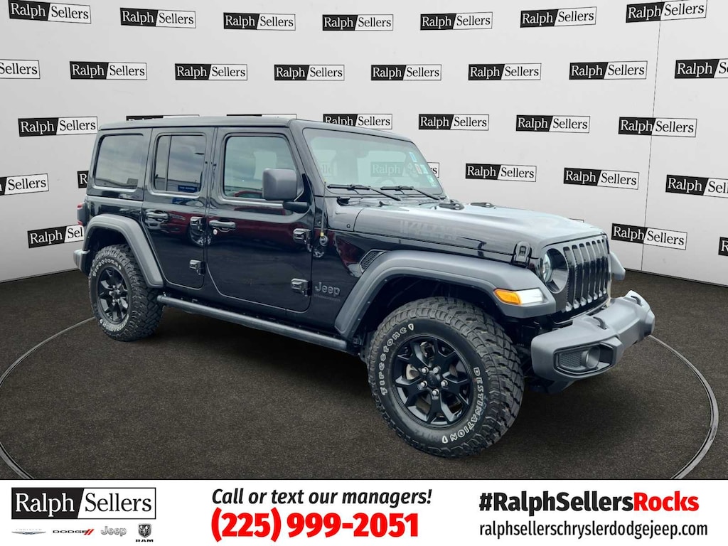 Certified 2023 Jeep Wrangler Willys SUV