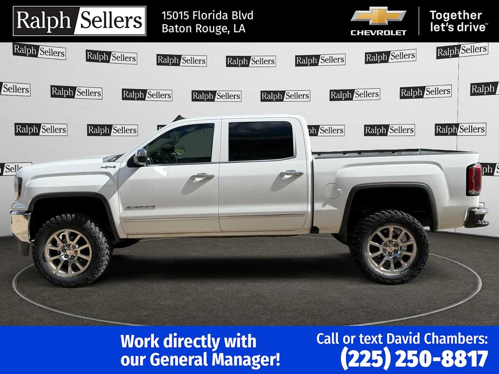 Used 2018 GMC Sierra 1500 SLT Truck Crew Cab