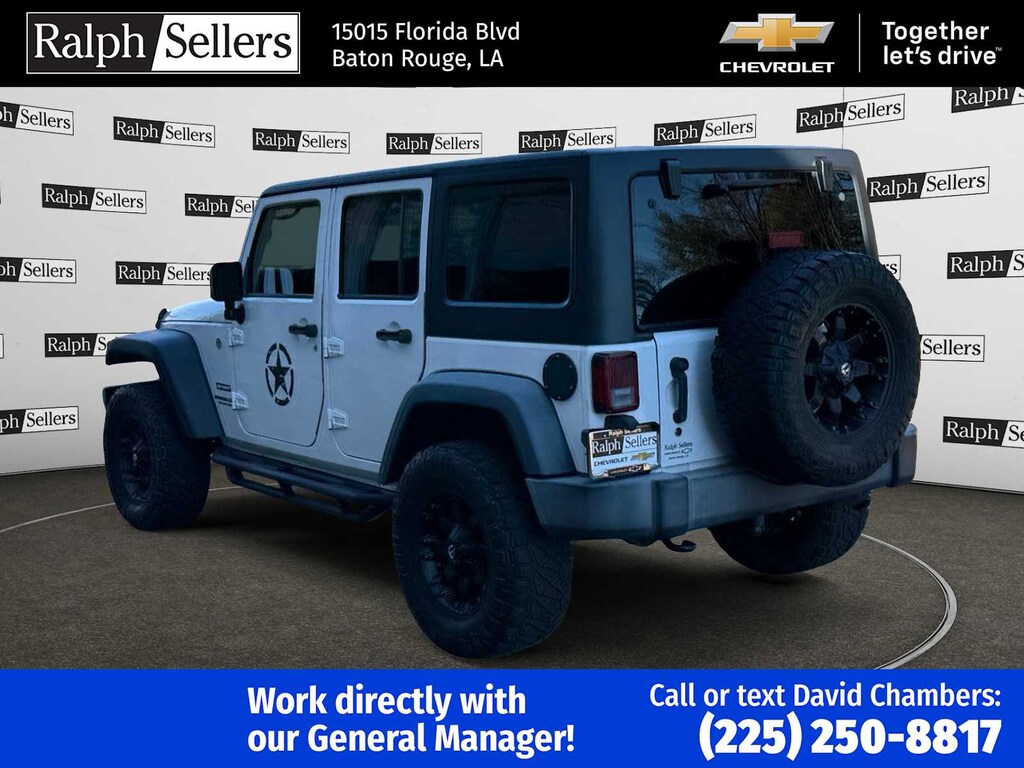 Used 2017 Jeep Wrangler JK Unlimited Sport 4x4 SUV