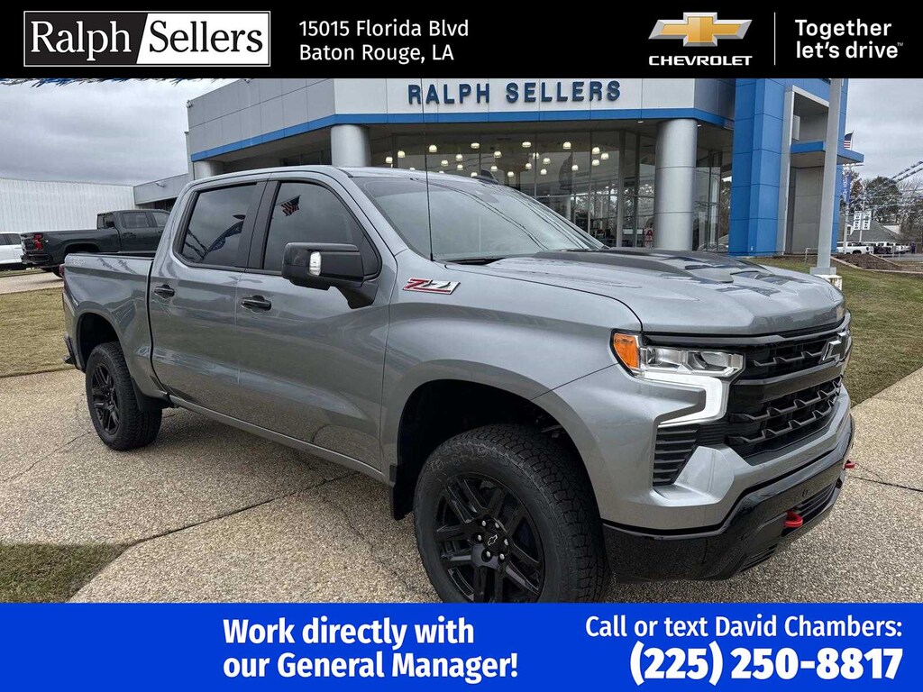 New 2026 Chevrolet Silverado 1500 LT Trail Boss Truck Crew Cab