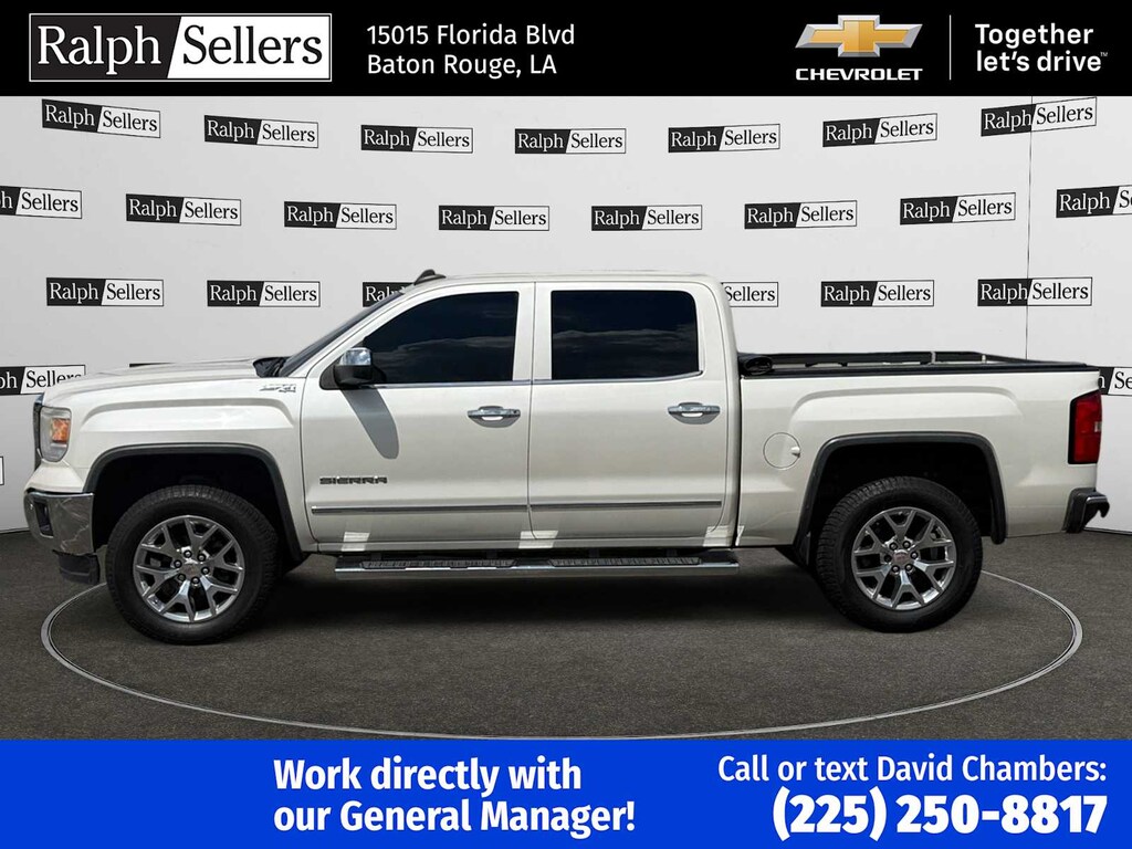Used 2015 GMC Sierra 1500 SLT Crew Cab Value Package Truck Crew Cab