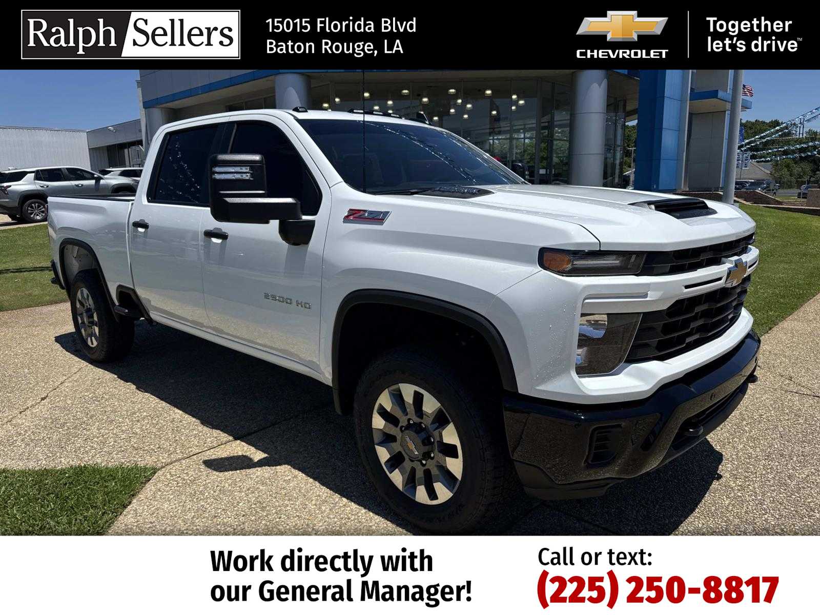 2026 Chevrolet Silverado 2500 HD Custom Truck Crew Cab