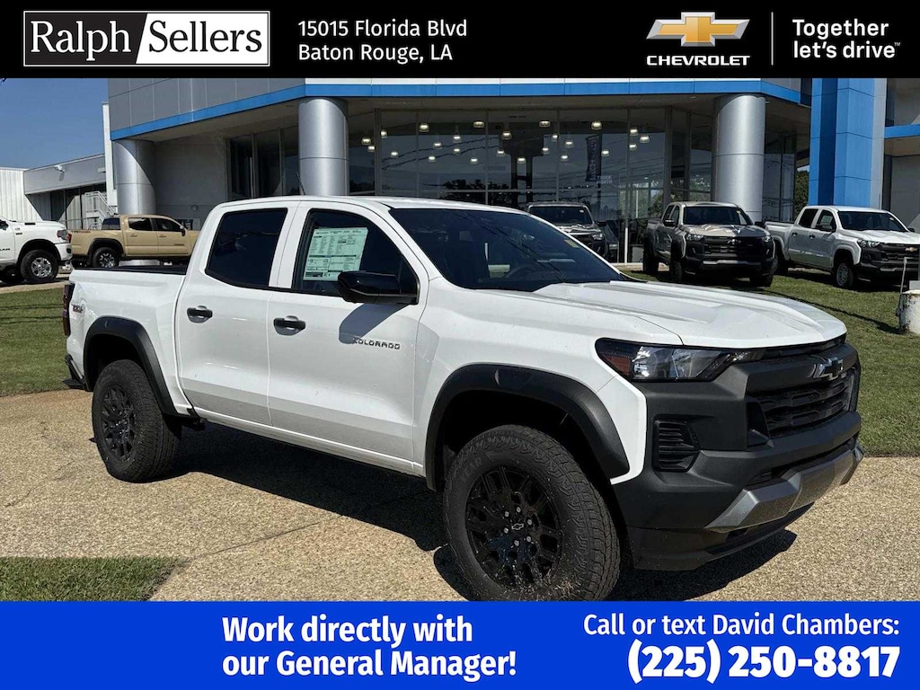 New 2026 Chevrolet Colorado Trail Boss Truck Crew Cab