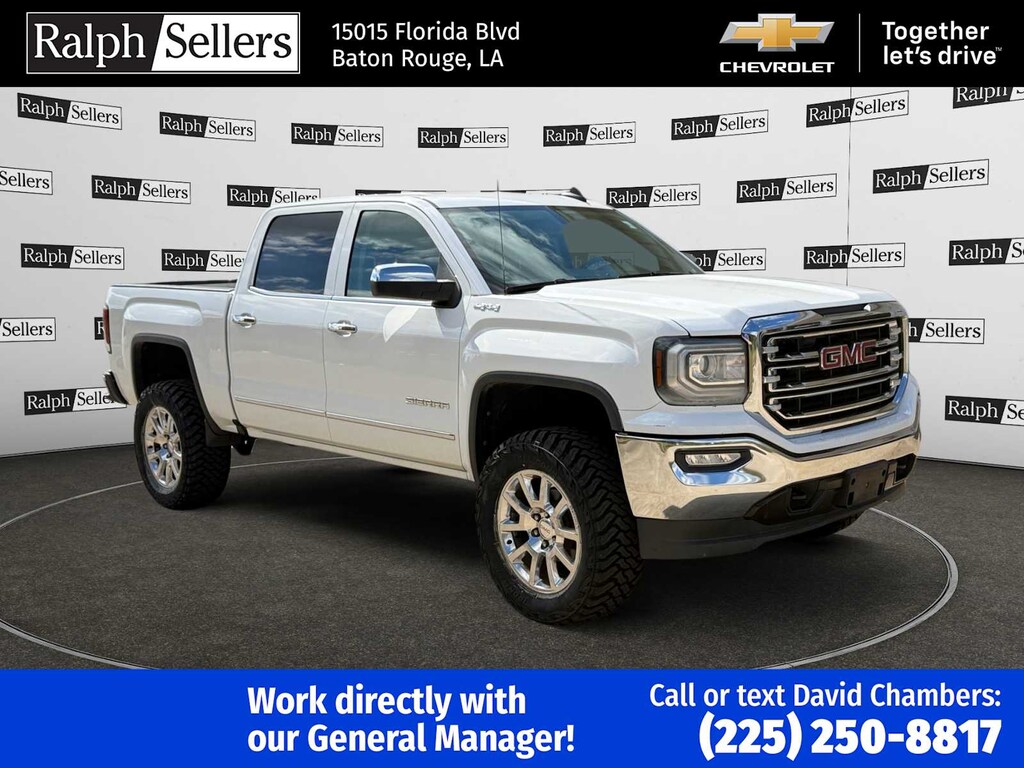 Used 2018 GMC Sierra 1500 SLT Truck Crew Cab