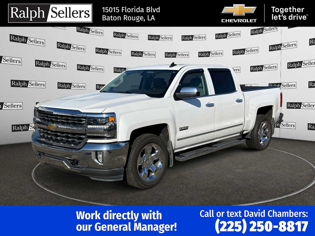 Used 2018 Chevrolet Silverado 1500 LTZ w/1LZ Truck Crew Cab