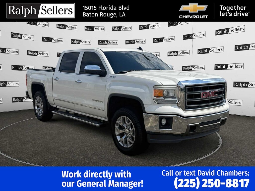 Used 2015 GMC Sierra 1500 SLT Crew Cab Value Package Truck Crew Cab