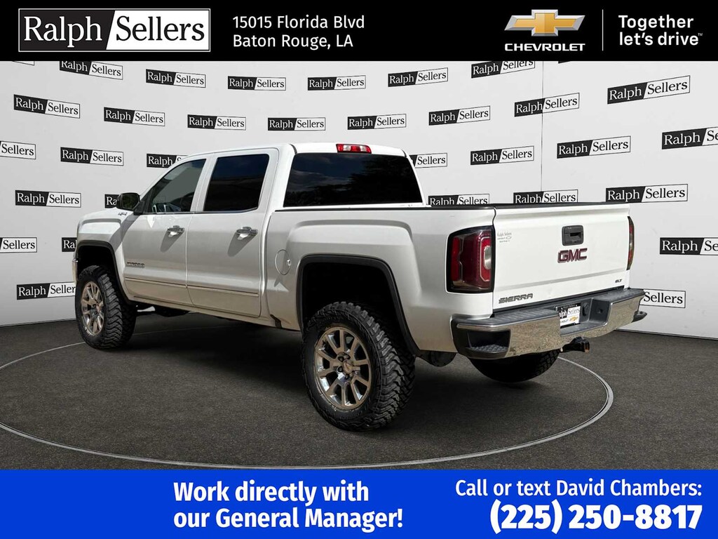 Used 2018 GMC Sierra 1500 SLT Truck Crew Cab