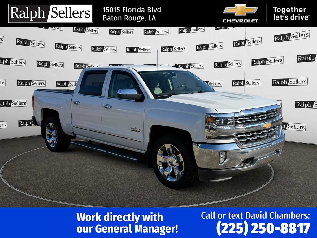 Used 2018 Chevrolet Silverado 1500 LTZ w/1LZ Truck Crew Cab