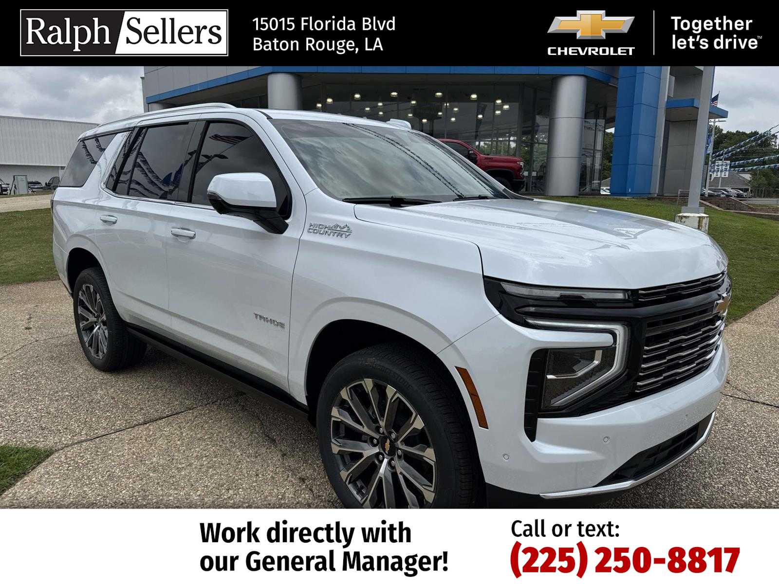 2026 Chevrolet Tahoe High Country SUV