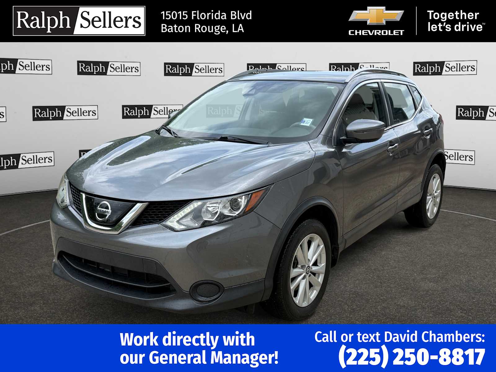 Used 2019 Nissan Rogue Sport SV with VIN JN1BJ1CP1KW242951 for sale in Gonzales, LA