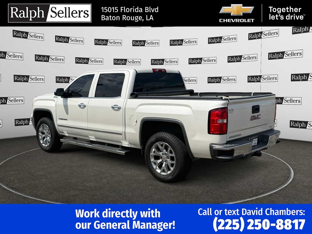Used 2015 GMC Sierra 1500 SLT Crew Cab Value Package Truck Crew Cab