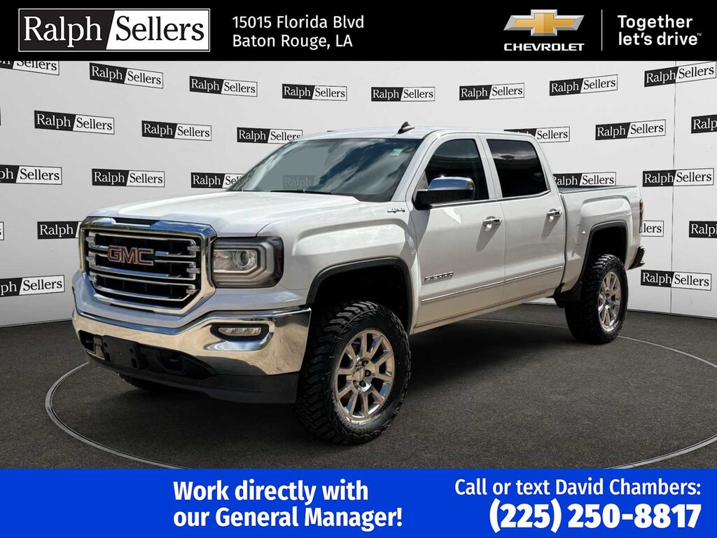 Used 2018 GMC Sierra 1500 SLT Truck Crew Cab