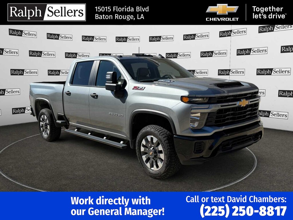 Used 2024 Chevrolet Silverado 2500 HD Custom Truck Crew Cab