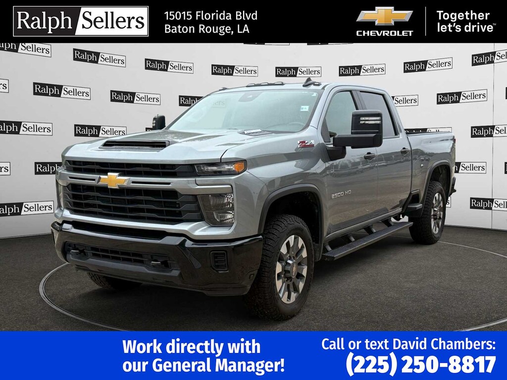 Used 2024 Chevrolet Silverado 2500 HD Custom Truck Crew Cab
