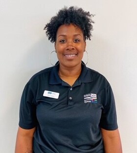 Staff member Vee Davis from 3ed79135a79a