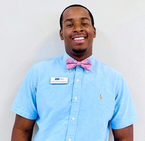 Staff member Antoine Dickerson from 15e453b4c909