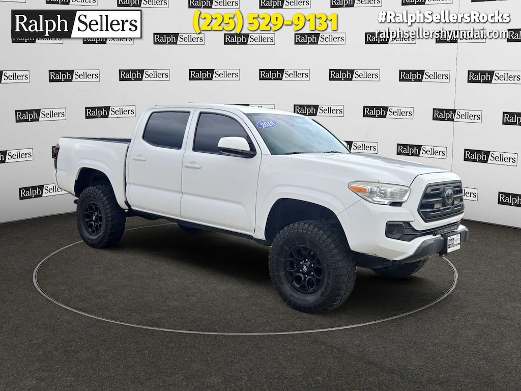 Used 2018 Toyota Tacoma SR Double Cab 5 Bed V6 4x4 AT (GS) Truck