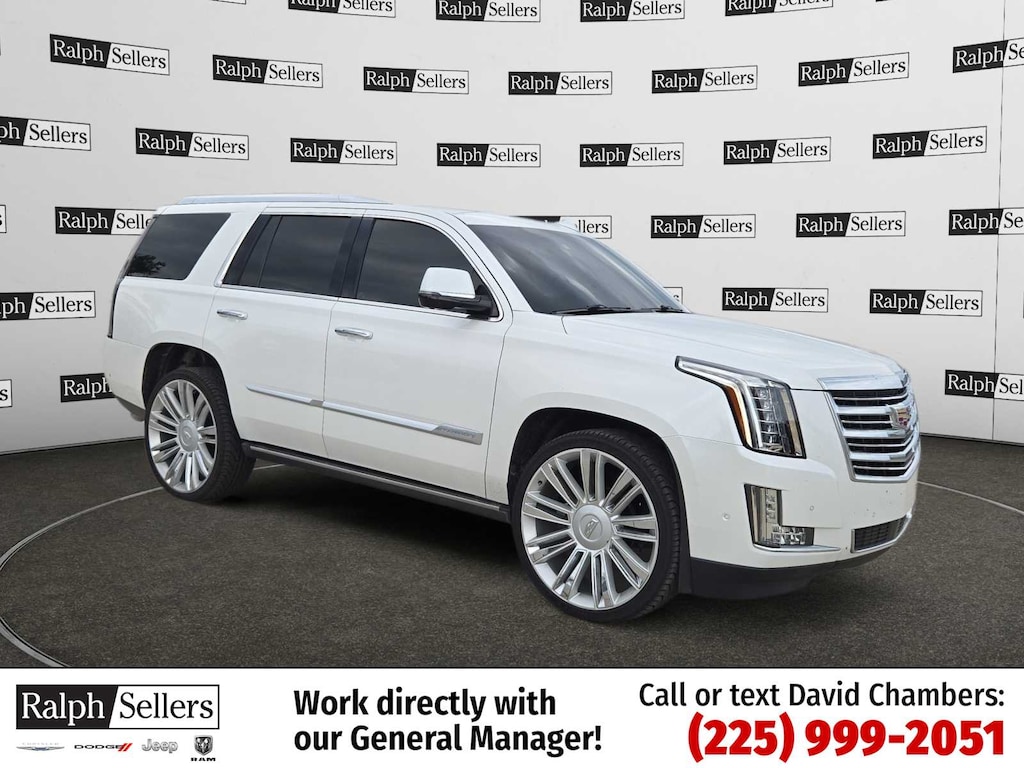 Used 2018 Cadillac Escalade Platinum SUV