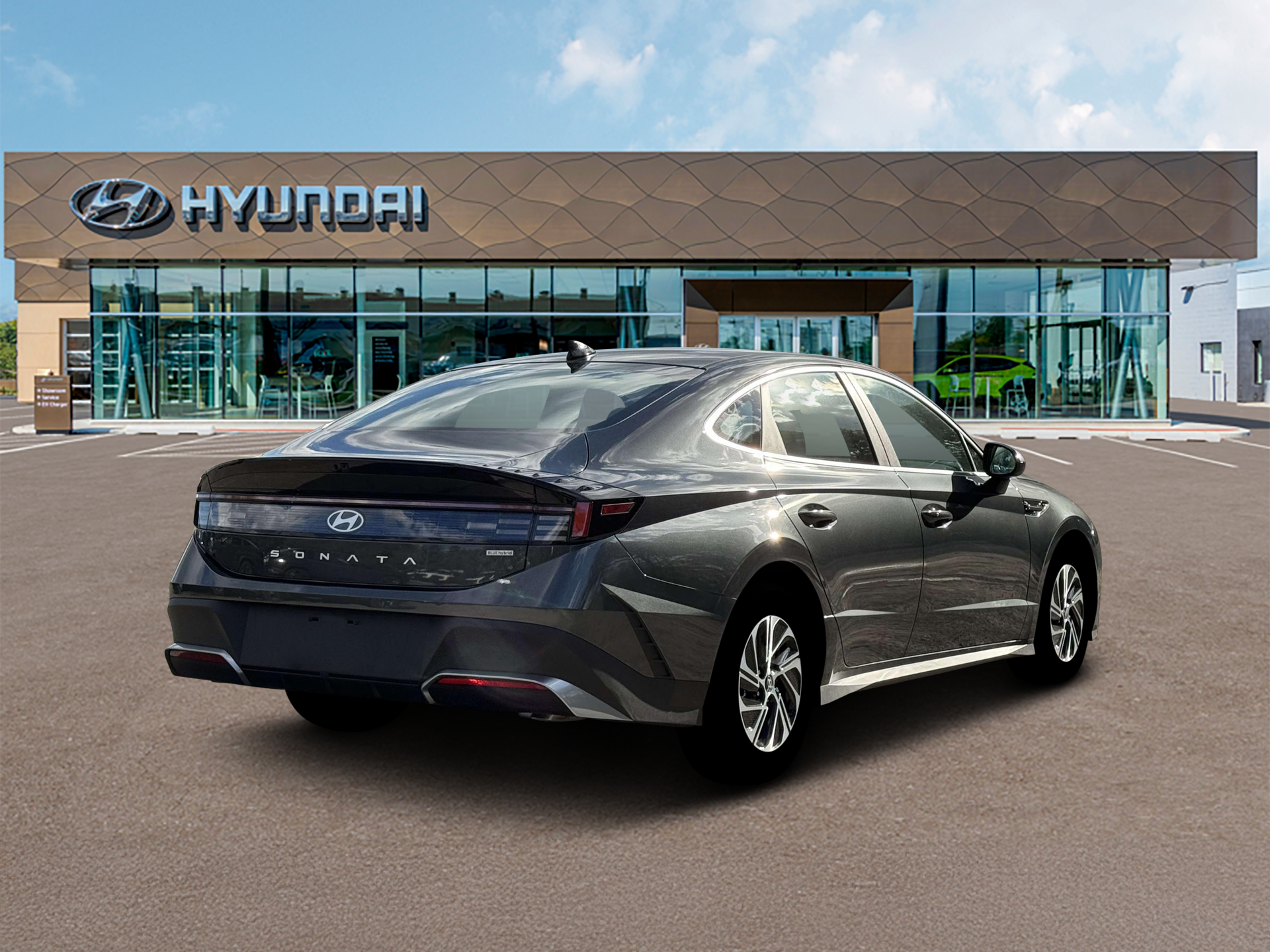 2026 Hyundai Sonata Hybrid Blue - Photo 7