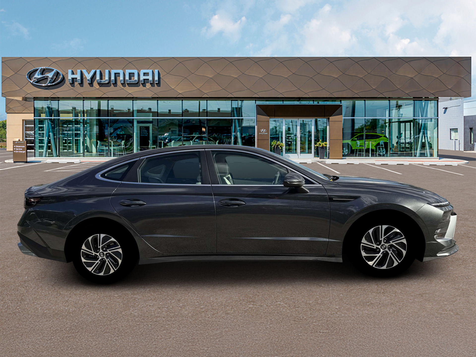 2026 Hyundai Sonata Hybrid Blue - Photo 9