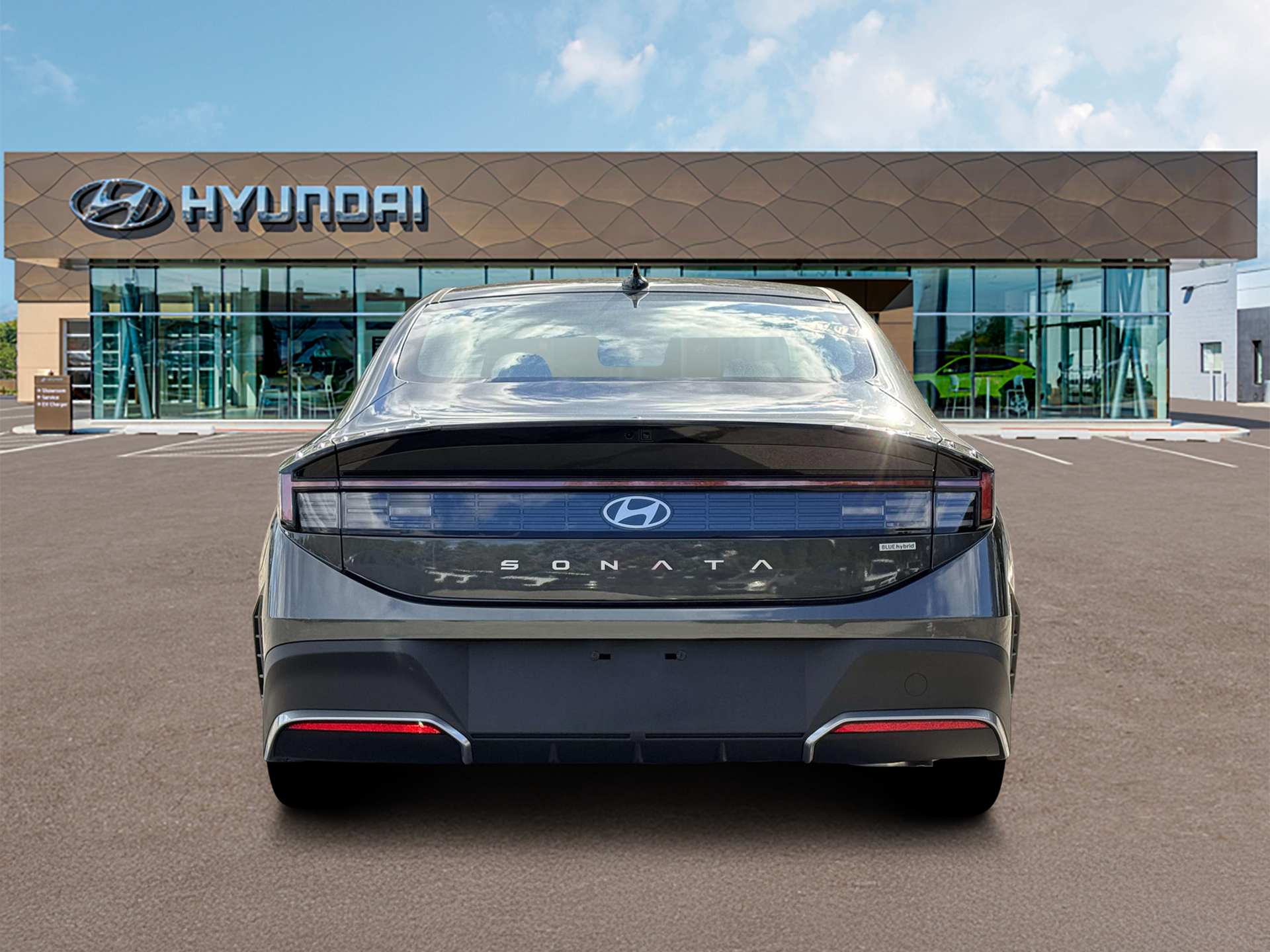 2026 Hyundai Sonata Hybrid Blue - Photo 6