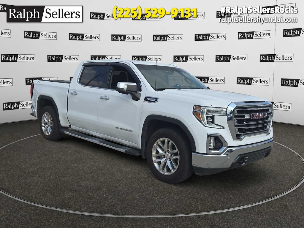 Used 2021 GMC Sierra 1500 SLT 4WD Crew Cab 147 Truck