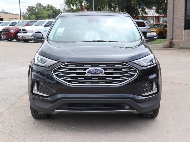 Used 2022 Ford Edge Titanium with VIN 2FMPK4K95NBA34660 for sale in Wharton, TX