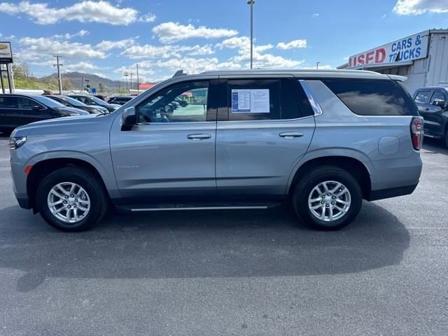 Used 2023 Chevrolet Tahoe LT with VIN 1GNSKNKD0PR359796 for sale in Richlands, VA
