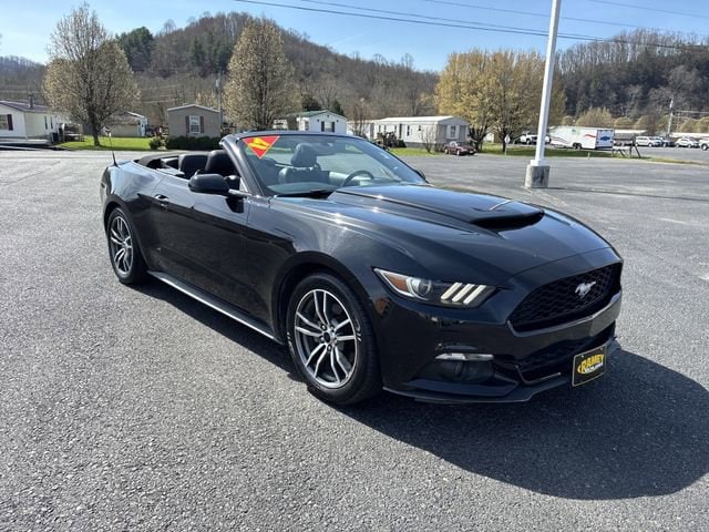 Used 2017 Ford Mustang EcoBoost Premium with VIN 1FATP8UH3H5307478 for sale in Richlands, VA