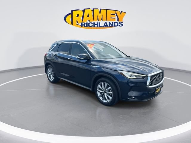 Used 2021 INFINITI QX50 Essential with VIN 3PCAJ5CB3MF104193 for sale in Richlands, VA
