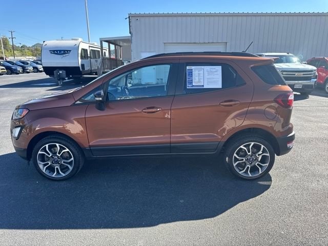Used 2020 Ford Ecosport SES with VIN MAJ6S3JL7LC338227 for sale in Richlands, VA