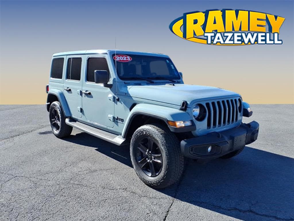Used 2023 Jeep Wrangler 4-DOOR SAHARA 4X4 SUV