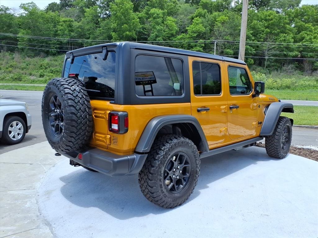 New 2026 Jeep Wrangler 4-DOOR WILLYS Sport Utility