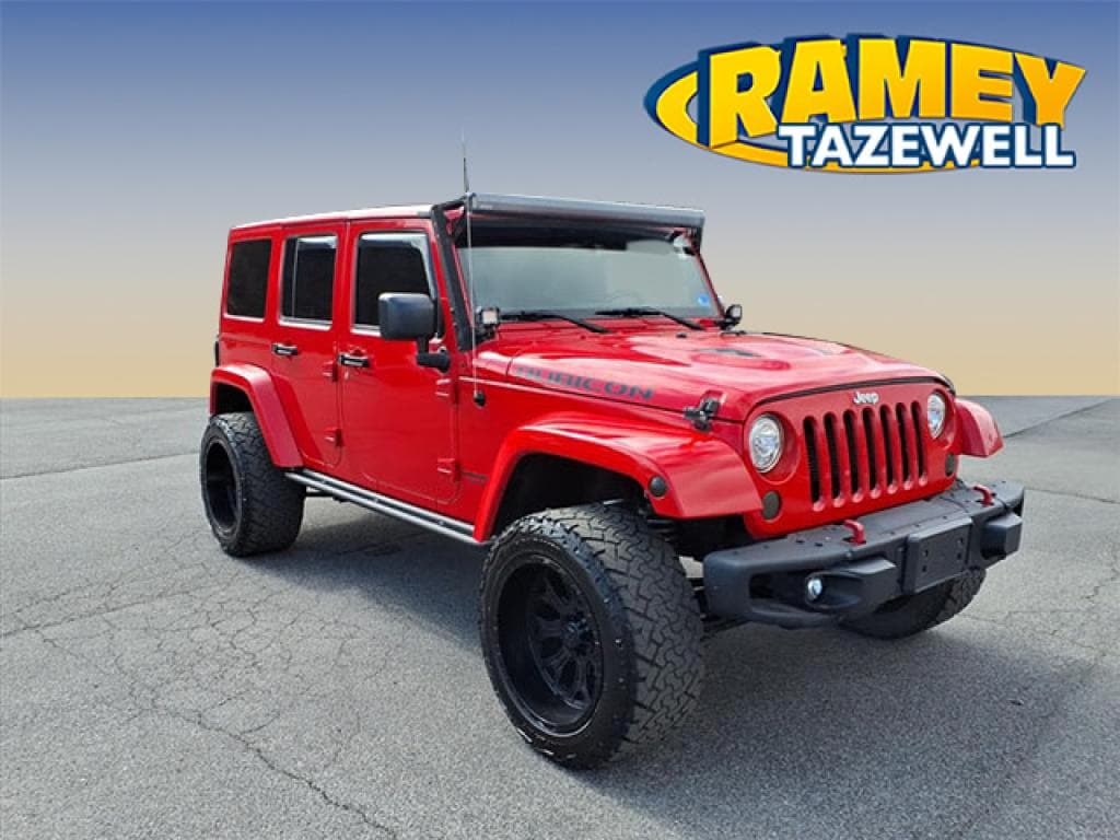 Used 2017 Jeep Wrangler JK Unlimited Rubicon 4x4 SUV