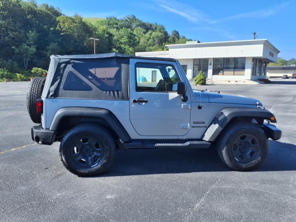 Used 2015 Jeep Wrangler Sport with VIN 1C4AJWAG2FL657485 for sale in North Tazewell, VA