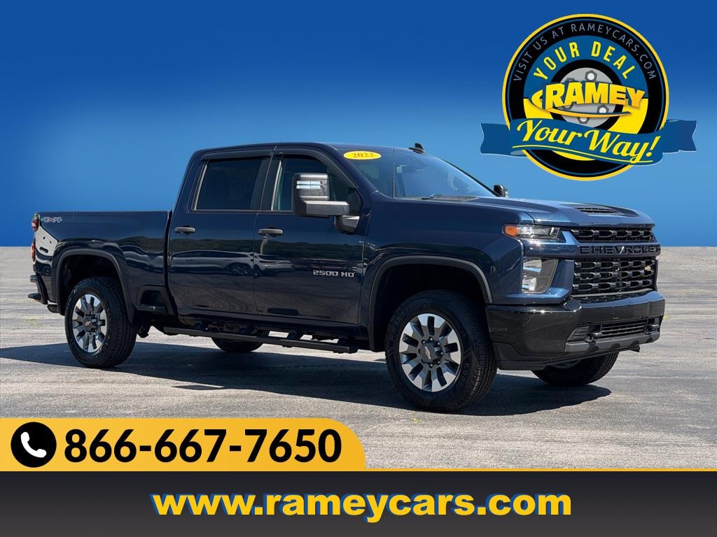 Used 2022 Chevrolet Silverado 2500HD Custom Truck