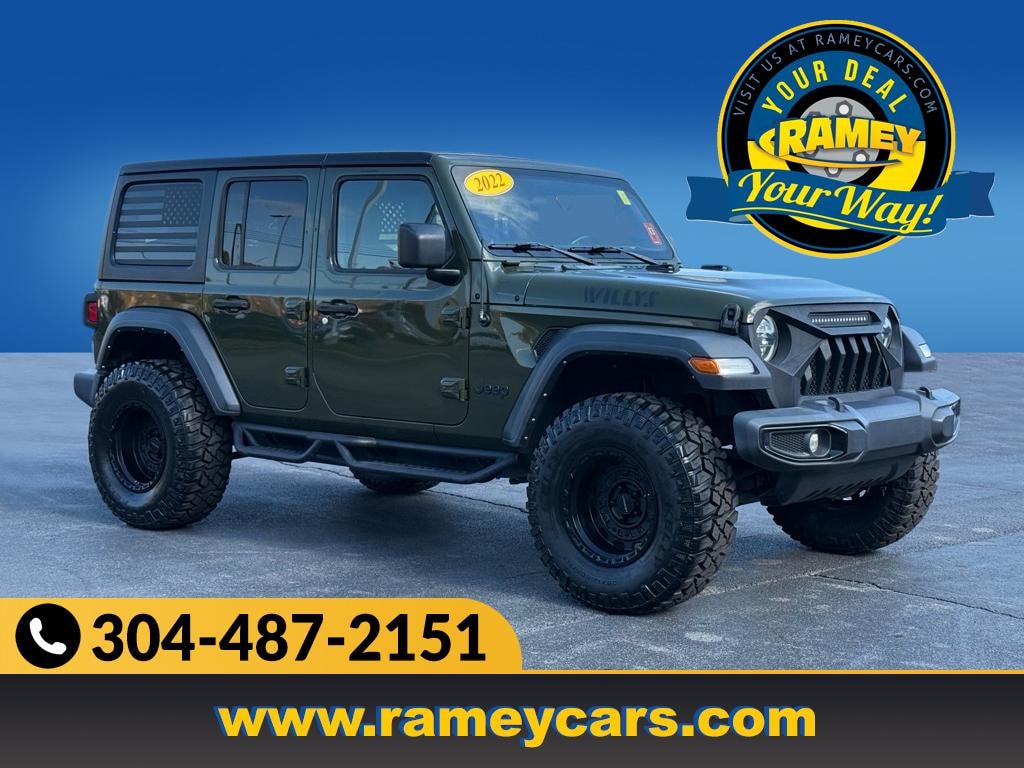 Used 2022 Jeep Wrangler Unlimited Willys SUV