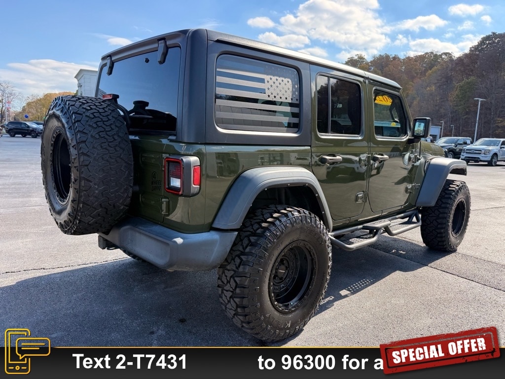 Used 2022 Jeep Wrangler Unlimited Willys SUV