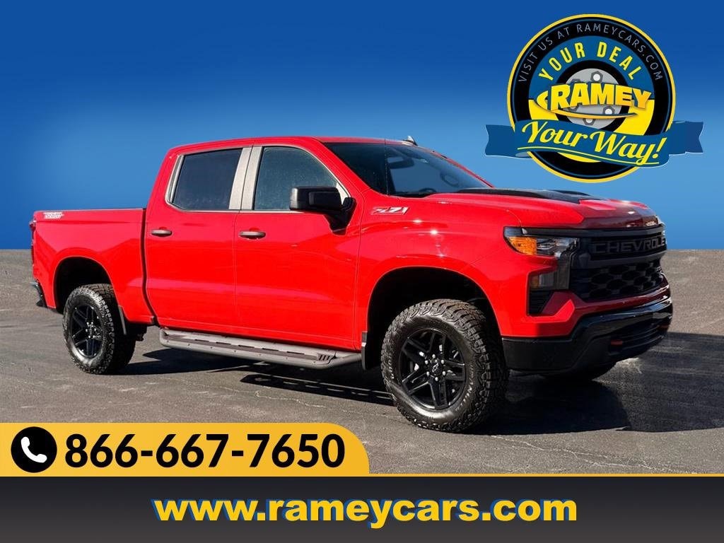 New 2026 Chevrolet Silverado 1500 Custom Trail Boss Truck