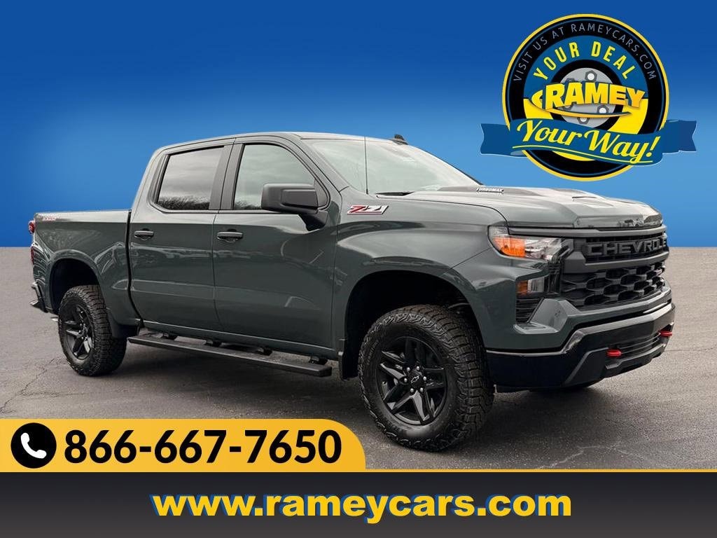 New 2026 Chevrolet Silverado 1500 Custom Trail Boss Truck