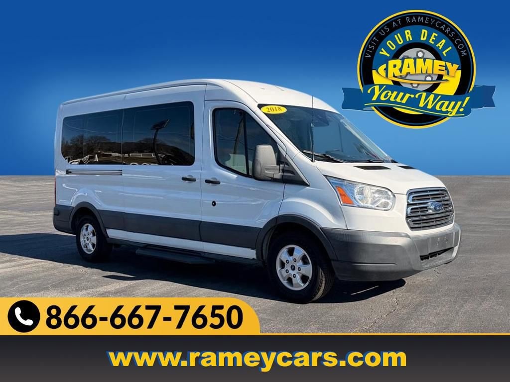 2018 Ford Transit 350 XL Wagon Med Roof Sliding Pass. 148's photo